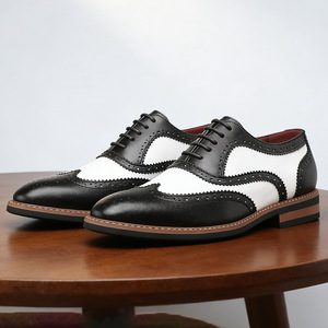 Zapatos Casuales de Hombre Estilo Británico Vintage 2026, Hechos a Mano, con Punta en Pico y Cordones, Calzado Masculino Versátil - Product Image 2