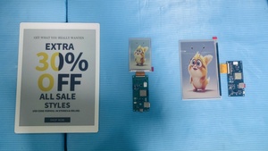 Panneau d'affichage à encre E personnalisé de 13.3 pouces ultra mince, écologique, lisible à la lumière du soleil, écran tactile couleur, écran en papier E - Product Image 4