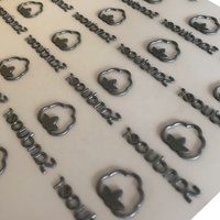Étiquettes de transfert thermique 3D en silicone personnalisées en gros, patchs en silicone PVC lavables, patchs en silicone colorés à repasser pour vêtements