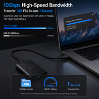 Câble d'extension USB C professionnel LUNG KAY OEM, 10 Gbps, USB 3.1 Gen 2, PD 100 W, charge rapide, type C mâle vers femelle