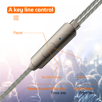 SOMIC TONE S606 Earbud Ponsel 3.5mm In-Ear Berkabel Handsfree Headset Gaming dengan Mikrofon untuk Ponsel Samsung Android