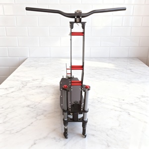Cadre de trottinette électrique E11, pneu de 11 pouces, taille ouverte 150 mm, cadre de trottinette en alliage d'aluminium haute résistance, assemblage de fourche - Product Image 1