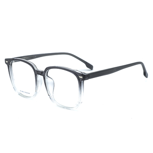 Visualmate biểu tượng tùy chỉnh kính Unisex Đen TR90 vuông khung quang rắn thời trang kính mắt cho tất cả các mặt - Product Image 4