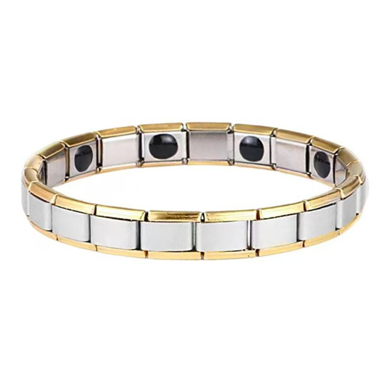 Two-tone gold and two-tone black