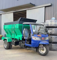 Machine à épandre les engrais et le fumier organiques LEABON, haute productivité, capacité de 10 tonnes/h, construction en acier inoxydable pour les fermes