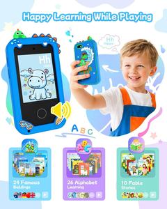Jouets pour smartphones pour garçons, jouets éducatifs <span class=keywords><strong>à</strong></span> écran tactile, <span class=keywords><strong>téléphone</strong></span> portable pour enfants - Product Image 4