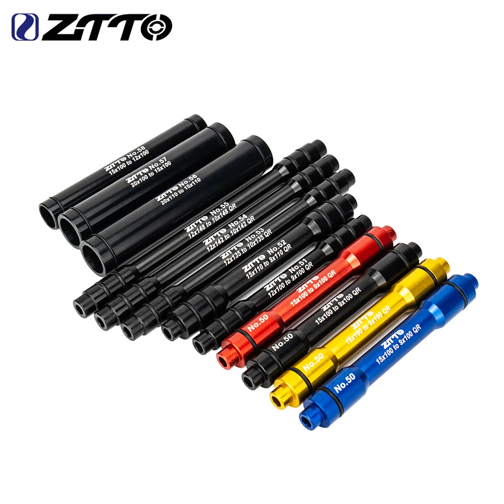 ZTTO MTB Road Bike Wheel Hub Axle Adapter - Quick Release for 9mm