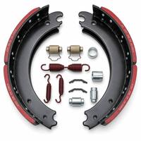 Kit de plaquettes de frein 4707 avec doublures pour freins à tambour et kit de réparation pour semi-remorque