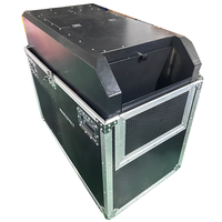 Souffleur de papier électrique professionnel 2400W Hurricane, construction métallique, console DMX512, modes manuel et automatique pour DJ, fêtes et mariages