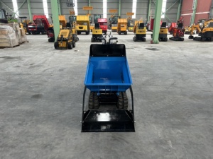 Meilleure vente : Mini-dumper <span class=keywords><strong>hydrostatique</strong></span> sur chenilles Sunkwan China 800 kg, fabricant de chargeurs compactes pour l'exploitation minière - Product Image 1