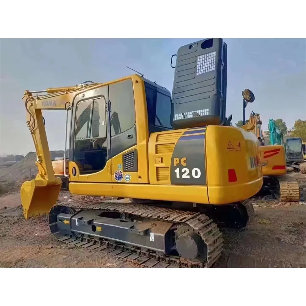 Used original japan hot sale high quality komatsu pc120 crawler digger excavator