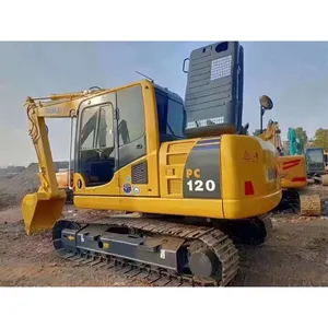 Kullanılan orijinal japonya sıcak satış yüksek kalite komatsu pc120 paletli kazıcı ekskavatör