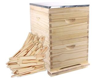 Colmena de 10 cuadros sin montar para abejas, tipo Australia - Product Image 1