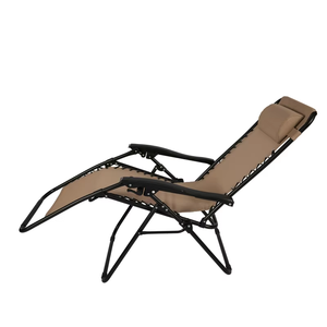 Quá Khổ không trọng lực gấp ghế, thêm rộng Sun Lounger với đệm tựa đầu & cup chủ cho bãi biển và bên hồ bơi - Product Image 3