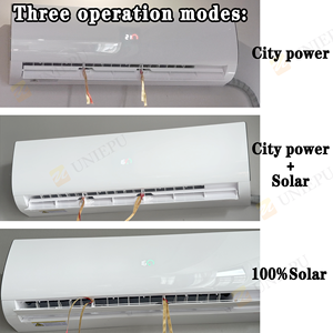 Sistema de Aire Acondicionado Solar para Calefacción y Refrigeración Doméstica de 0.73-1.5 Toneladas y 9000 BTU, Alta Eficiencia COP 3.76 EER 12.64 UNP-DC48V9K WI - Product Image 5