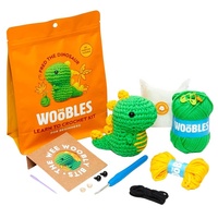 Kits de crochet pour débutants Kit de crochet pour plantes en pot 3 PCS