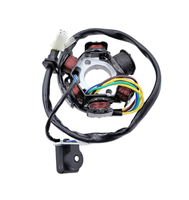 GY6 50cc-125cc Engine ATV Quad Pocke 6 Pole Coil 5 Wires Half-Wave Ignition Magneto Stator Motorcycle Electrical Systems