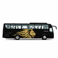 Bus touristique TENGLONG 12m diesel Euro III Cummins avec moteur arrière et salle de bain