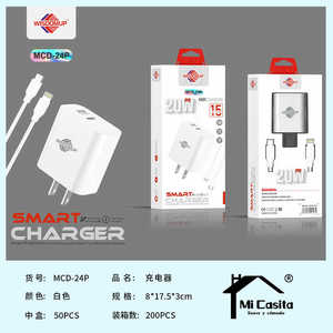 Caricatore Intelligente Wisdomup 20W con 1 Porta USB, Adattatore Universale per Ricarica Rapida di Dispositivi Mobili - Product Image 3