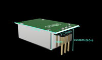 Module radar Doppler micro-ondes sans fil Pdlux PD-V10-G5 HB100 DC5V, détecteur de mouvement micro-ondes, modules de détection de mouvement, positionnement au plafond