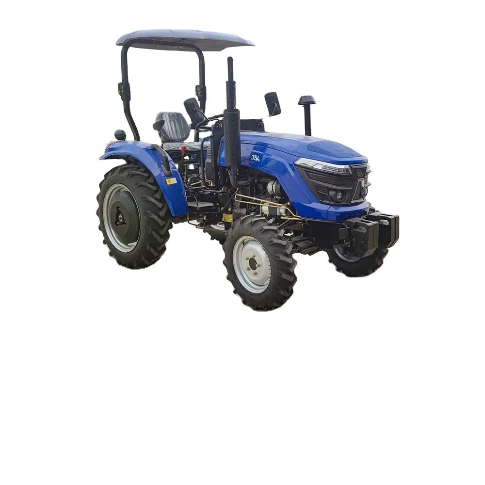 Küçük tarım 4x4 Mini tarım traktörleri için küçük bahçe traktörü 35hp 50hp 60hp 8080hp traktör