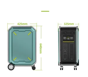 Barato 3600W 4200W Household portátil armazenamento de energia poder fornecimento exterior armazenamento de energia estação 3 kWh
