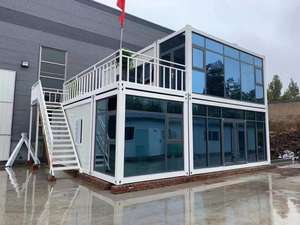 Maisons préfabriquées en acier, conteneurs, bâtiments de bureaux extensibles, villa, salon, utilisation contemporaine, design contemporain - Product Image 6