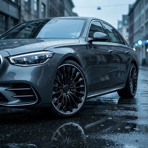 LK Vente Flash <span class=keywords><strong>Jantes</strong></span> Forgées 17 Pouces 5x112 Noir Brillant Concaves Profondes Personnalisées pour <span class=keywords><strong>Mercedes</strong></span> <span class=keywords><strong>Classe</strong></span> C W205 Berline - Product Image 4