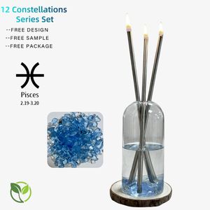 Juego <span class=keywords><strong>de</strong></span> 12 velas <span class=keywords><strong>de</strong></span> constelación, vela <span class=keywords><strong>de</strong></span> Libra, vela <span class=keywords><strong>de</strong></span> aceite sin humo, regalo <span class=keywords><strong>de</strong></span> vacaciones - Product Image 3