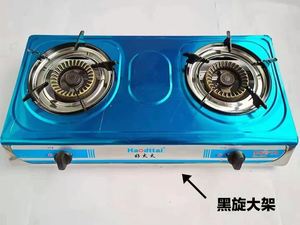 Estufa de Gas de 2 quemadores de acero inoxidable para uso doméstico, quemador de hierro, cocina de Gas para RV, hoteles, hogares - Product Image 3