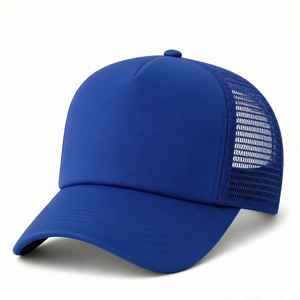 Casquette de camionneur personnalisée, devant en mousse respirante, dos en maille respirante, fermeture à pression en plastique réglable, pour hommes et femmes, logo personnalisé - Product Image 4
