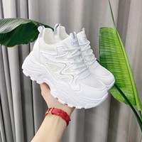 Chaussures de course décontractées respirantes à semelle épaisse et antidérapante pour femmes, idéales pour les activités de plein air – Nouvelle collection en promotion