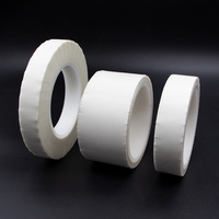 Ruban de tissu de verre de moteur de classe H résistant aux hautes températures à 300 degrés isolation électrique en fibre de verre simple face ruban de Silicone