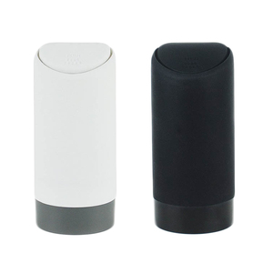 Round Waterproof Mini Car Trash Can Car Storage Garbage Can Car Trash Bin With Lid