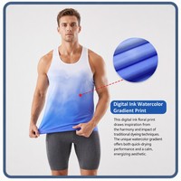 Débardeur Homme Personnalisé à Séchage Rapide et Respirant pour la Course et le Sport – Conception OEM/ODM de Haute Qualité avec Logo – Sans Manches