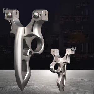Neue Edelstahl-Schleuder mit Handform-<span class=keywords><strong>Design</strong></span> Bevorzugte Outdoor-Schleuder für Jagd und Schießsport - Product Image 5