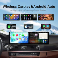 Autoradio Android ZWNAV double écran 9,1 pouces pour BMW Série 5 G30 2017-2018, autoradio multimédia, CarPlay, navigation, unité principale