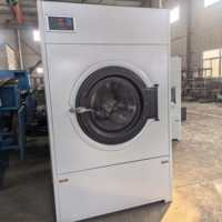 Séchoir à tambour industriel en acier inoxydable, séchoir à linge industriel, capacité de 15 kg à 100 kg