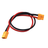 Ensemble de connecteurs à courant élevé XT60 30A, prise mâle/femelle, câble étendu 12AWG 300MM, connecteur d'alimentation pour batterie au lithium, modèle de drone RC