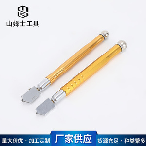 Cortador de Vidrio con Rueda de Diamante y Mango de Aluminio de 180 cm, Herramienta para Cortar Vidrio DIY - Product Image 2