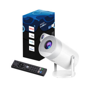 HiCyber nouveau projecteur intelligent MG50 300Ansi Lumens ATV système Android vidéo Android Smart Mini Portable maison LED projecteur de poche - Product Image 5