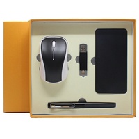Produits en gros coffret cadeau d'entreprise 4 en 1 stylo rétro clés USB gadgets sympas coffret cadeau