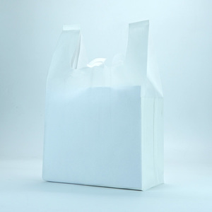 Sac en tissu non tissé écologique et économique avec matériaux recyclés, sac de courses jetable personnalisé en PE pour supermarchés et expositions - Product Image 2