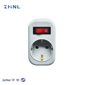 Adaptateur de <span class=keywords><strong>prise</strong></span> <span class=keywords><strong>électrique</strong></span> ZHNL, protection de <span class=keywords><strong>sécurité</strong></span>, <span class=keywords><strong>prise</strong></span> française allemande 2 broches, 16A 250V, prix raisonnable, interrupteur de <span class=keywords><strong>prise</strong></span> - Product Image 2