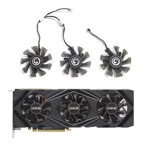 Nouveau ventilateur de <span class=keywords><strong>carte</strong></span> graphique 75MM 4PIN DC 12V 03.36A RTX2080 Ti EX pour KFA2 GALAX GeForce RTX 2070 2080Ti <span class=keywords><strong>SG</strong></span> Edition - Product Image 1