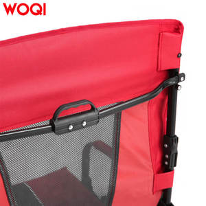 Silla de Playa Plegable Portátil Woqi Roja, Silla Plegable para Acampar y Pescar al Aire Libre con Mesa Lateral 64x52x94cm - Product Image 2