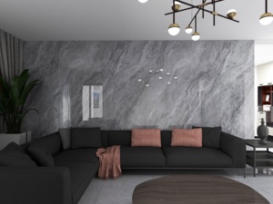 Luxuriöse Keramik-Hitzebeständige Steinplatten Polierte Oberfläche Gesinterte Steinfliesen Porzellan-Paneele für Boden und Wand - Product Image 6