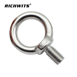 ริชไวท์ส อายโบลท์ M12 สแตนเลส 304 หัวกลม JIS1168 สำหรับงานเสริมโครงสร้าง - Product Image 4
