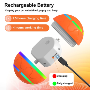 Juguete Interactivo para Perros y Gatos, Pelota de Silicona Luminosa a Prueba de Agua con Control Remoto - Product Image 6