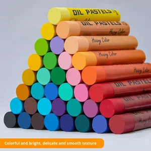 <span class=keywords><strong>Pastelli</strong></span> a Olio Pesanti 36 Colori Ultra Morbidi a Base di Olio 24 <span class=keywords><strong>Pastelli</strong></span> Acquerello per Bambini Grado Professionale per <span class=keywords><strong>Colorare</strong></span> - Product Image 4
